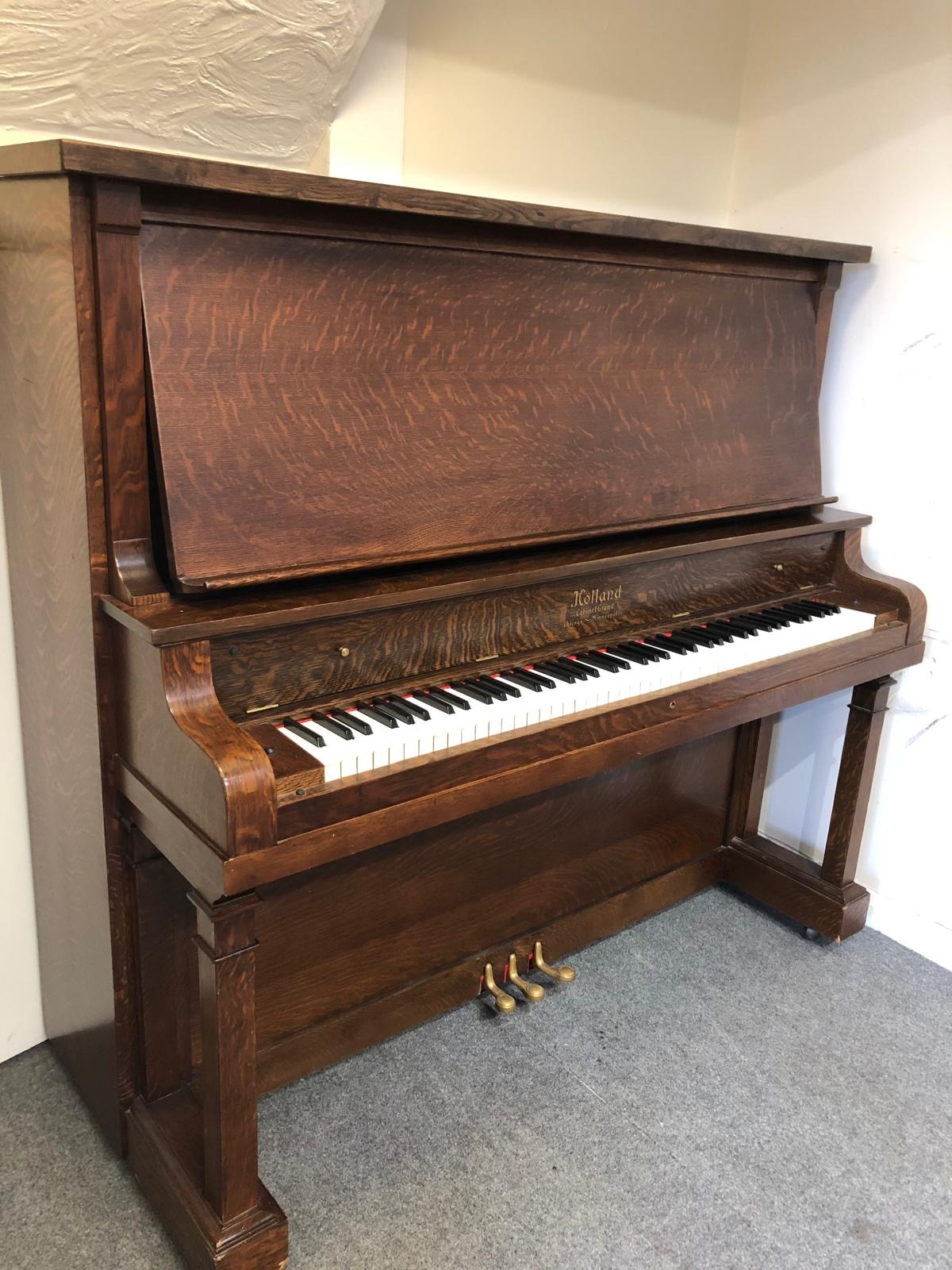 Holland Cabinet Grand Upright Piano - Image 5